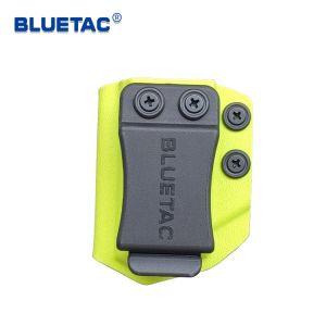 Wholesale Shooting Bluetac IWB Kydex Single Magazine Pouch 9mm Yellow Color from china suppliers
