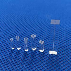 Conical Funnel Square Glass Capillary Tube For Fiber Sleeves