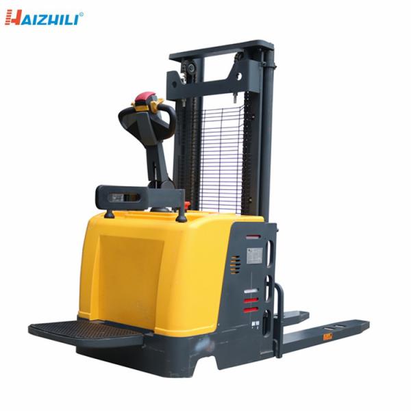Quality 2500mm 1 Ton Electric Pallet Stacker With Safe Explosion Proof Valve for sale