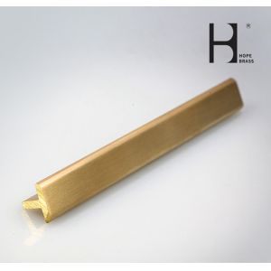 Polishable Surface Brass L Profile , 55% Copper Architectural L Profile