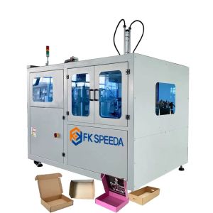500 kg FKT-10 Erecting Forming Sealing Packing Ce Box Folding Erector Machine