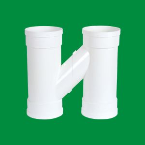 Corrosion Resistant PVC Water Pipe Customization PVC Drainage Fittings DN110mm