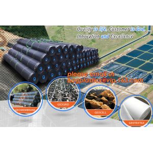 Environmental Protection hdpe smooth fish farm pond liner geomembrane,Drain