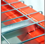 Heavy Duty Steel Pallet Rack Decking Galvanized / Powder Coated For Warehouse