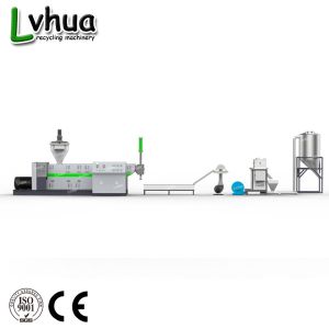 Output 200-240kg/h economical hard scrap pelletizing line LDC SJP 120 37-45kw