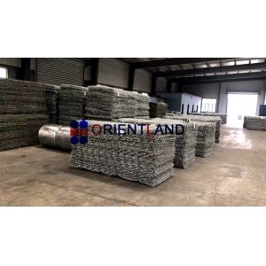 Civil Engineering Woven Mesh Gabion Wall Baskets Hexagonal Hole Shape