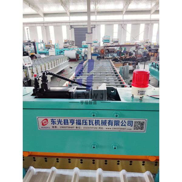 High Precision Trapezoidal Roll Forming Machine 1000mm Stable Durable Structure For Metal Roofing Sheet Production