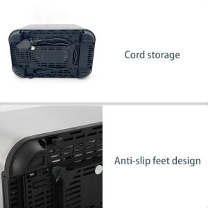 Auto Pop Up 2 Slices Retro Toaster Smart Electric Mini Toaster Oven with Cancel