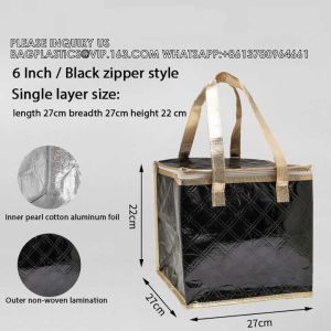 Quality Hot Sale Customizable Colors Reusable Insulated Thermal Food Delivery