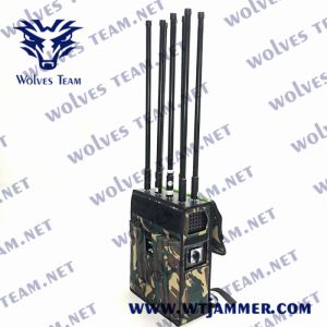 Military Backpack 90W GPS WIFI 5.8G Drone Signal Jammer