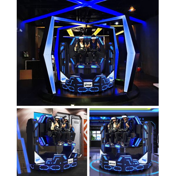 Aluminum Chair Flight Simulator Professional Fly Motion Play Game Machine