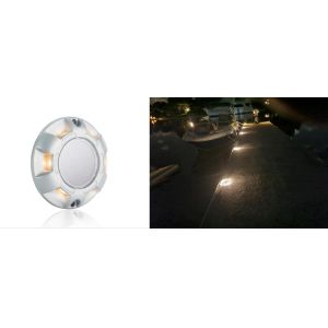 UFO Aluminum Solar Deck Light Assistant Lighting LED Dock Lights