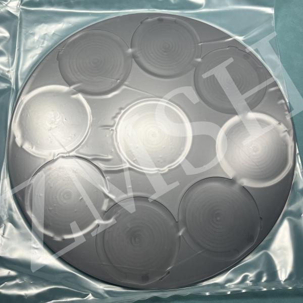 SiC Silicon Carbide Ceramic Trays Plate Wafer Holder ICP Etching Process For