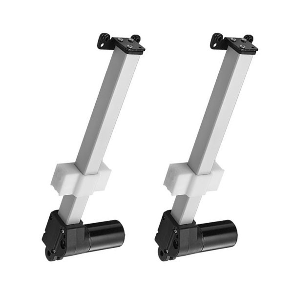 1000N Electric Linear Actuators 12/24V DC Direct Cut Hall Sensors L Shaped