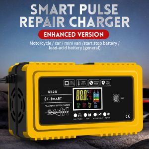 Full Intelligent Automatic Lead Acid Battery Charger for Dry Cell Water Battery