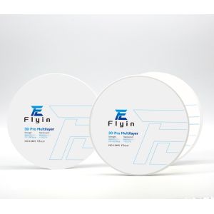 Dental 3D Pro Multilayer Zirconia Cad Cam Blocks For Zirconia Machinery 5 Years