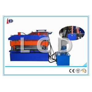 Wholesale Small Ribs Roof Sandwich Panel Machine Hydraulic Power 3KW With PLC Control from china suppliers