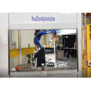 6mm/S Robotic Welding Systems PLC Automatic Aluminium For Car Grille