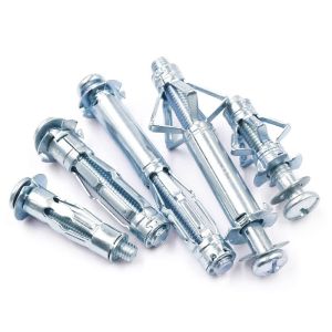 304 SS Blue And White Zinc Plated Hexagonal Screw Pulle Expansion Bolt