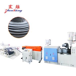 Flexible Production Plastic Pipe Machine for Small Diameter Single Wall