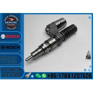 Genuine unit fuel injector 0414701066 0414701044 For Scania 1805344