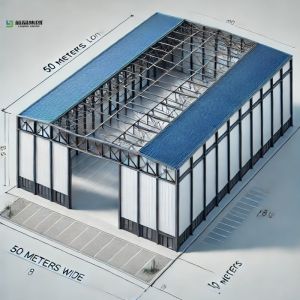 Sandwich Panel Steel Structure Warehouse Corrosion Resistant Q355b Q235b