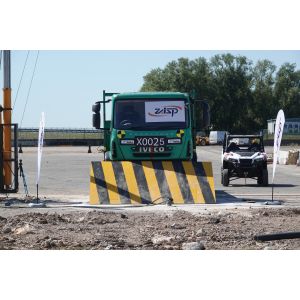 Customizable Hydraulic Road Blocker For Access Control System