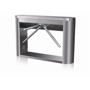 Hotel Heavy Duty Controlled Access Turnstiles Security 30 Person Per Minute