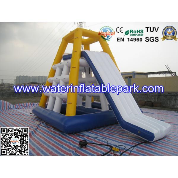 Commercial Inflatable Water Climbing Slide / Inflatable Water Tower Slide For