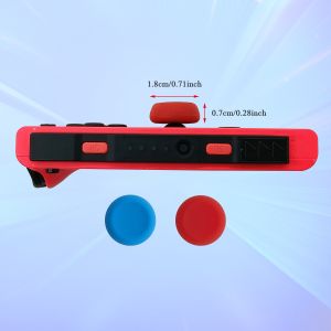 Colorful Hign Qualit Soft Silicone Thmubstick Grip , Joystick Caps for Nintendo