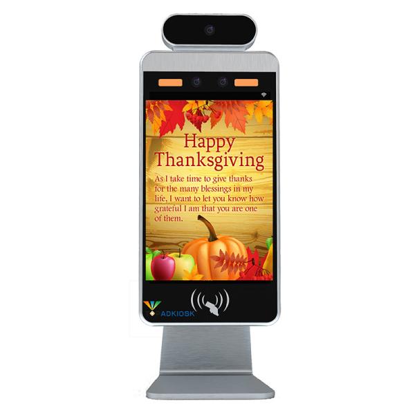 Quality 8 Inch Face Recognition Access Control System 32*32 Pixel HD Camera for sale