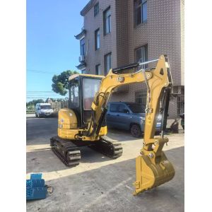 Used Caterpillar 303.5E excavator, original paint, core components intact