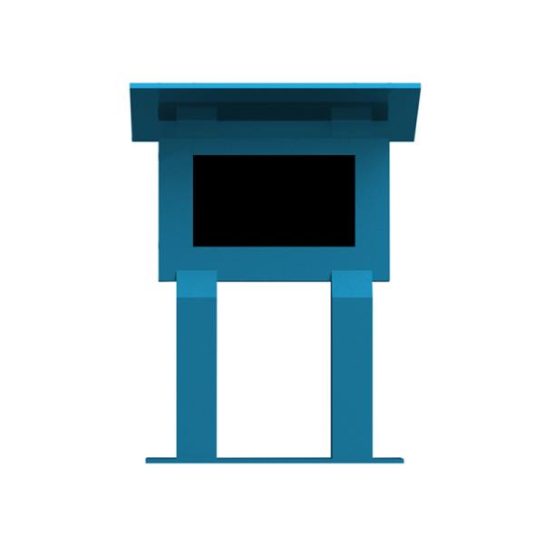 Quality 65 inch Weatherproof Android free standing all in one touch tablet digital signage lcd commercial display With top cover for sale