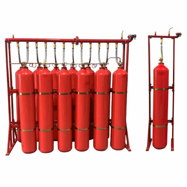 High Safety CO2 Fire Suppression System With Mechanical Emergency Manual