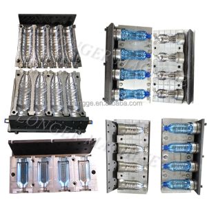 Other Features Included 4 Mold Small Plastic Bottle Making Machine