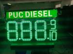 Fuel Station Pylon Sign LED 7 Segment LED Board with TCP/IP Communication