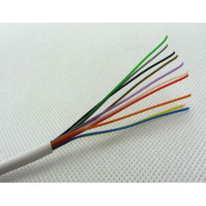 Bare Copper Conductor 2c 4c 8c 12c 20c Stranded Fire Alarm Cable with PVC