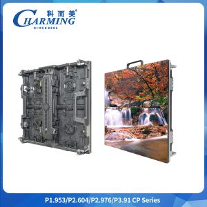 Fast Hard Connection P2.6-3.91 CP Series Outdoor IP65 LED Video SMD1415 Wall