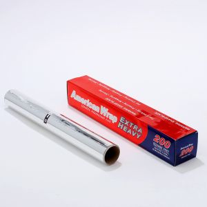 Service Food Grade Aluminum Tin Foil Roll with Silver Finish and Customized