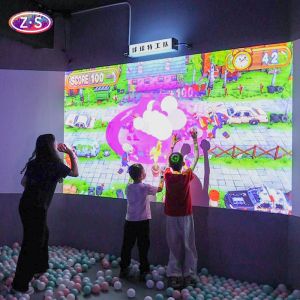 3800lm Smash Wall Game DLP Interactive Projector Games Ball Throwing Display