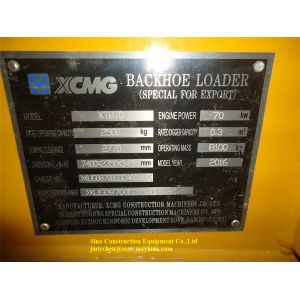 4 Wheels Construction Wheel Loader XT870H Backhoe Loader Driving Loader Backhoe