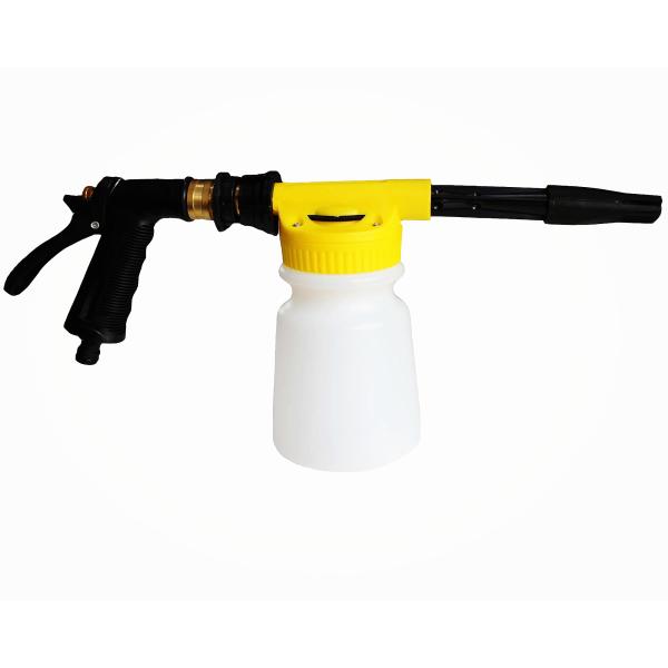 Yellow color high quality car cleaning detailing foam washing gun foam sprayer