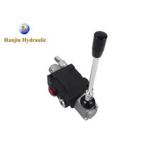 01P40 3 Way Manual Hydraulic Control Valves OEM Spring Return Handel At 180°