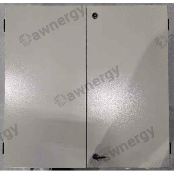 Quality 288F Capacity Wall Mountable Cold Roll Steel Fiber Distribution Box With 24F Splice Trays for sale