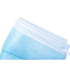 OEM Disposable 3 Ply Face Mask For Sickness / Non Woven Dust Mask