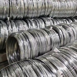 Hardware Galvanized Steel Rope Wire 12 Gauge Iron In Silver Color Q235