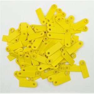 Animal Husbandry Goat Numbered Cattle Ear Tags Blank RFID TPU Material