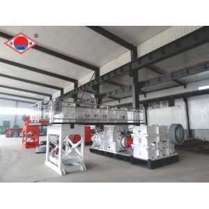 750mm Two Stage Vacuum Extruder 4.0mpa Small Brick Making Machine