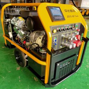 35HP Portable Hydraulic Power Unit Electrical Starting Double Circuit