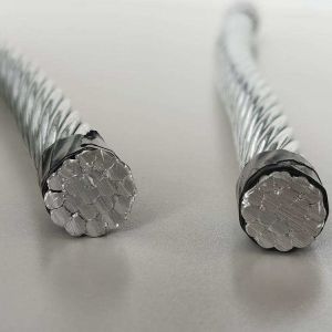 China ASTM B230 6201 Aluminium Conductor Alloy Reinforced Overhead Transmission on sale